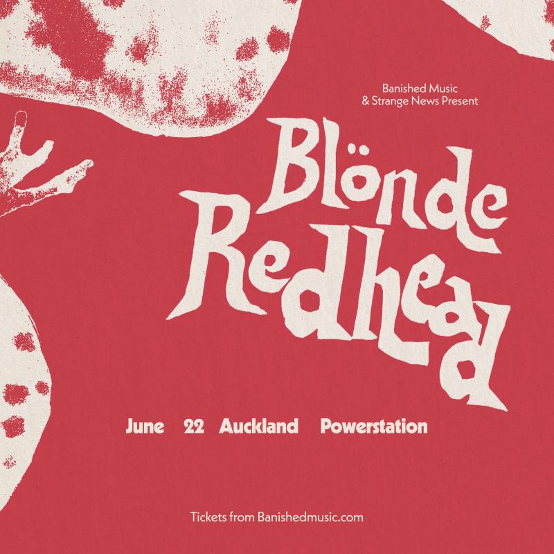Banished Music and Strange News presents Blonde Redhead - June 22 - Auckland - Powerstation - Tickets from Banished Music